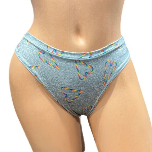 Victoria's Secret Pink Christmas Supersoft Thong Panty One Size fits all S M L - Picture 1 of 6